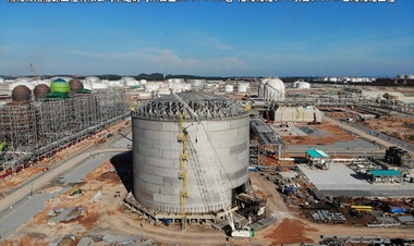 湖北锦翔能源工程有限公司-马来西亚RAPID P30A包-烃烯储罐EPCC项目20000m³乙烯储罐工程