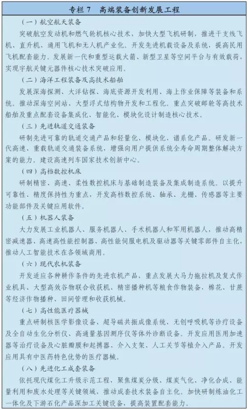 “十三五”重点发展哪些产业？规划纲要产业篇抢先看！