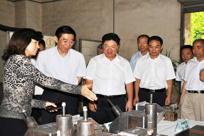 王晓初、国文清一行到中冶集团第42届世界技能大赛项目集训基地