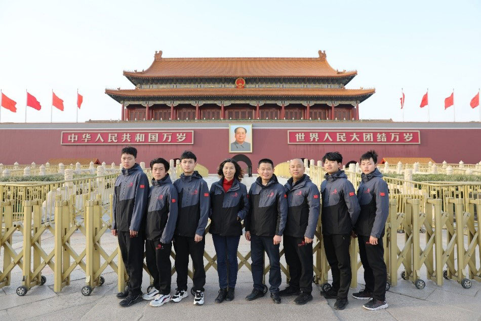 以一技之长走向未来——世界技能大赛焊接项目集训基地组织选手参观天安门